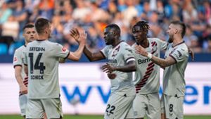 33. Spieltag: 50 Spiele unbesiegt: Leverkusen schlägt Bochum deutlich