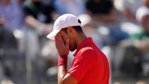 Tennis: Desolater Djokovic verliert Drittrunden-Match in Rom