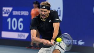 Tennis: Zverev beim Turnier in Miami im Viertelfinale