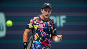 ATP-Turnier: Tennisprofi Koepfer unterliegt Medwedew in Miami